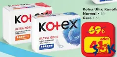 KOTEX ULTRA KANATLI HİJYENİK PED KOTEX ULTRA KANATLI HİJYENİK PED